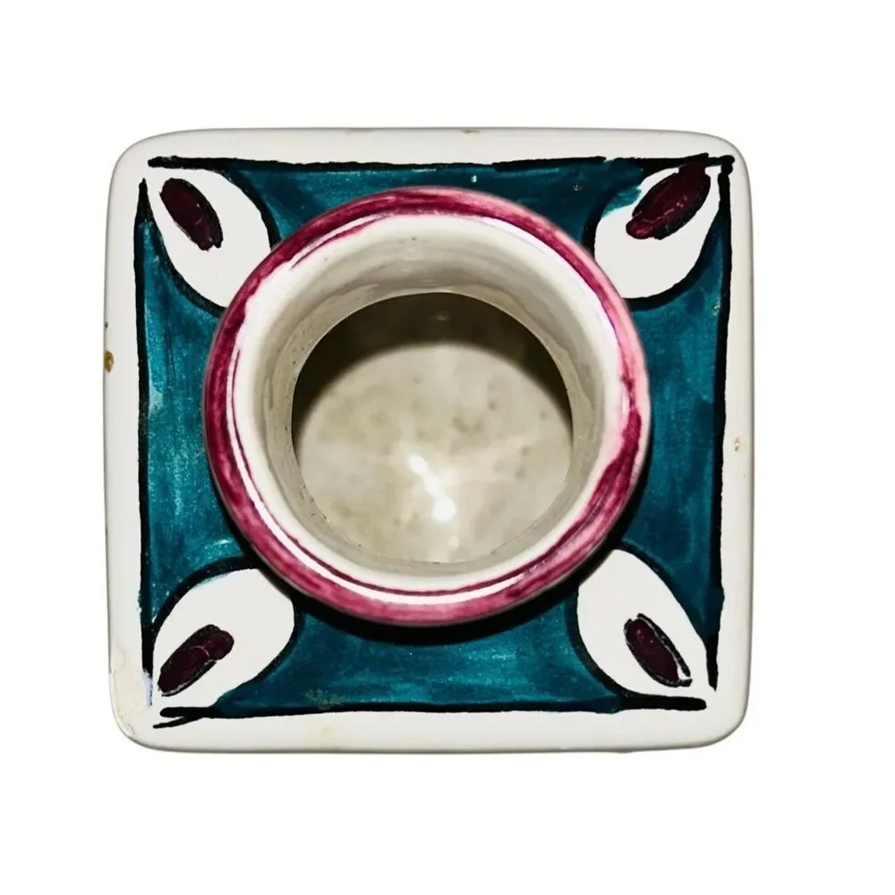 Handpainted Firenze (Florence) Ceramic Vase Italian Pottery